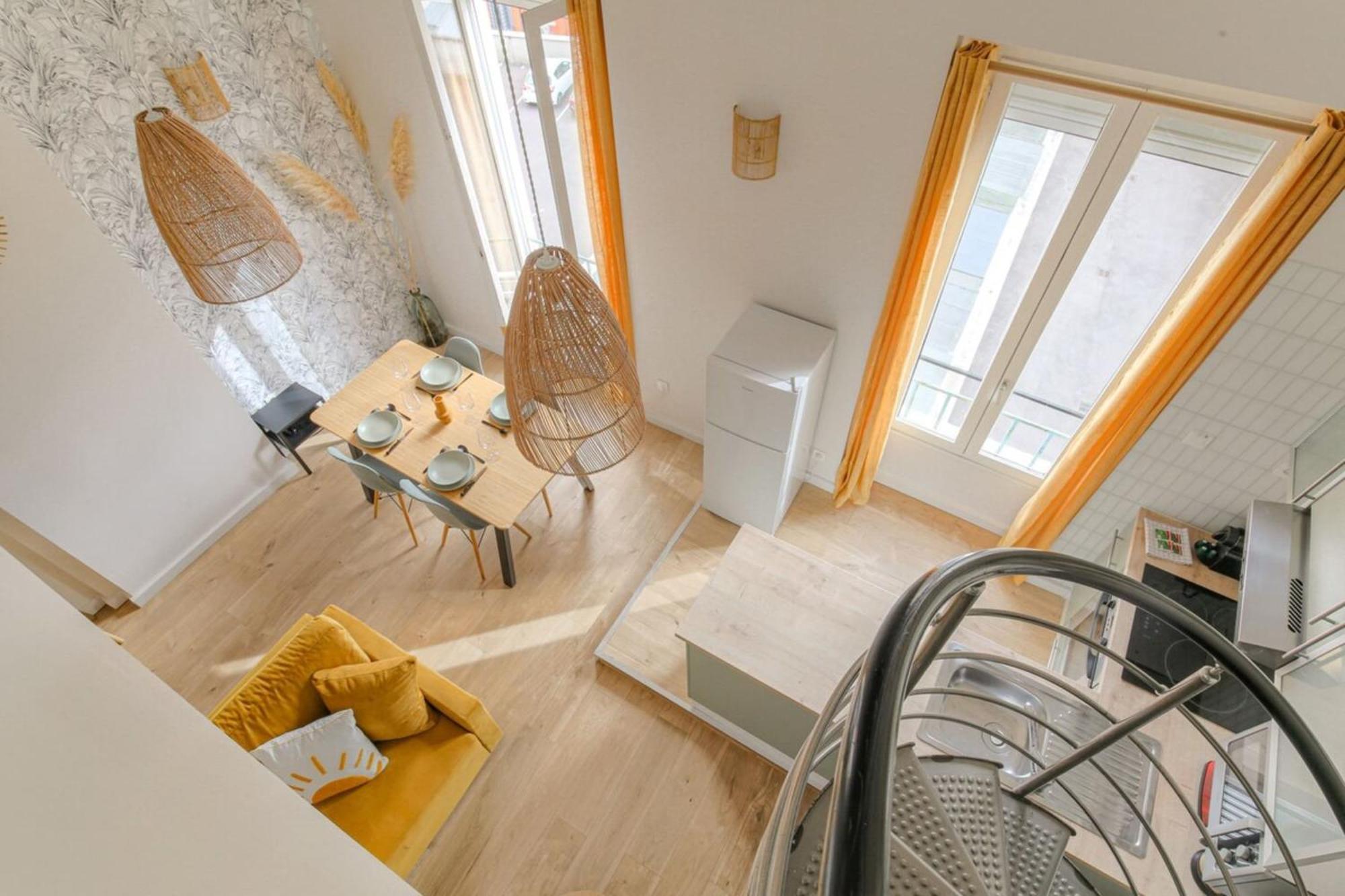 Duplex Spacieux Et Design Proche La Part-Dieu Apartment Lyon Exterior photo